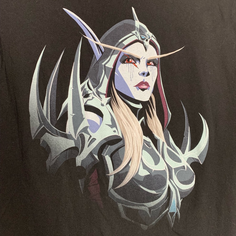 🖤World of Warcraft: Shadowlands Sylvanas Banshee Queen Blizzard Graphic T-Shirt